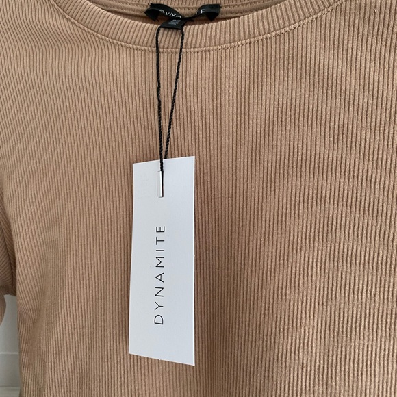 NWT Dynamite tie back Crop top - Picture 4 of 4